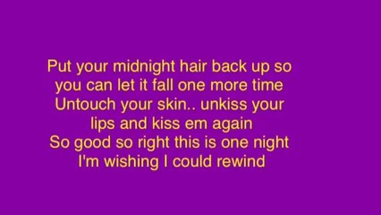 Rewind (rascal flatts) lyrics