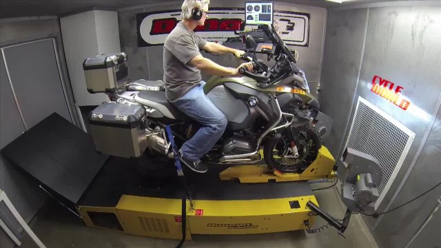 DYNO RUN VIDEO: BMW R1200GS Adventure