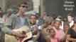 Shawn Mendes singing at Times Square 701