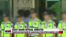 Prosecutors arrest coast guard official in connection with ferry disaster