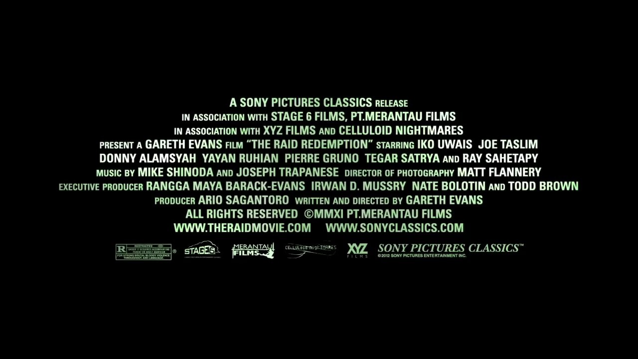 The Raid : Redemption - Official Trailer [HD]