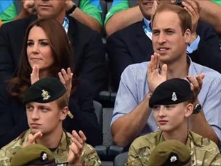 Descargar video: Royal support-Duchess Kate, Prince William, Harry