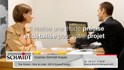Aménager sa cuisine équipée sur mesure cuisinistes Schmidt Arques