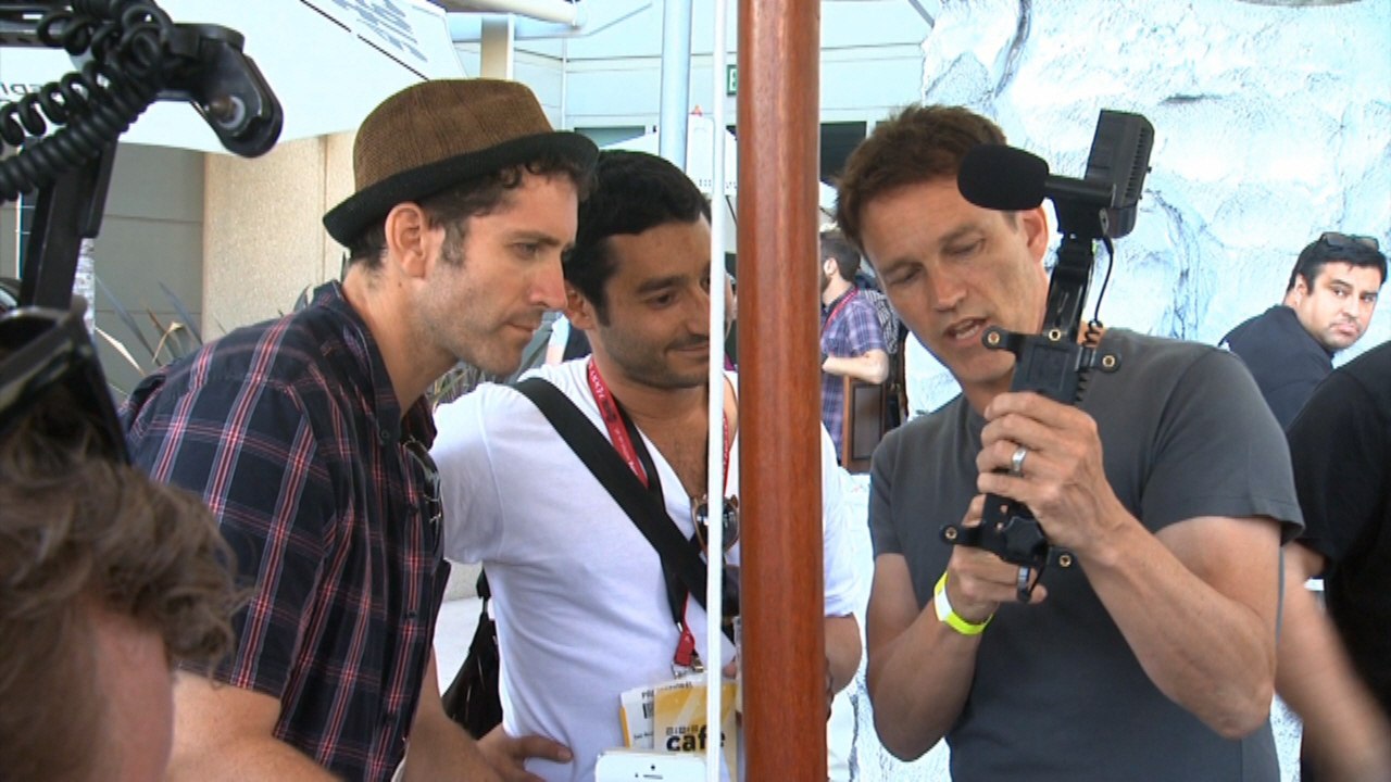 True Blood's Stephen Moyer Shows Off His New App 'WEEV'