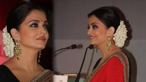 Aishwarya Rai Bachchan Sizzles In Red Saree!
