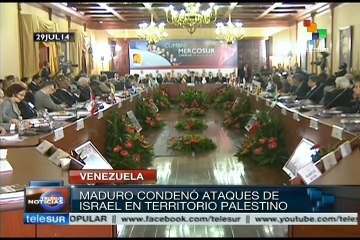 Mercosur condena ataques israelíes en Gaza y exige el alto a fuego