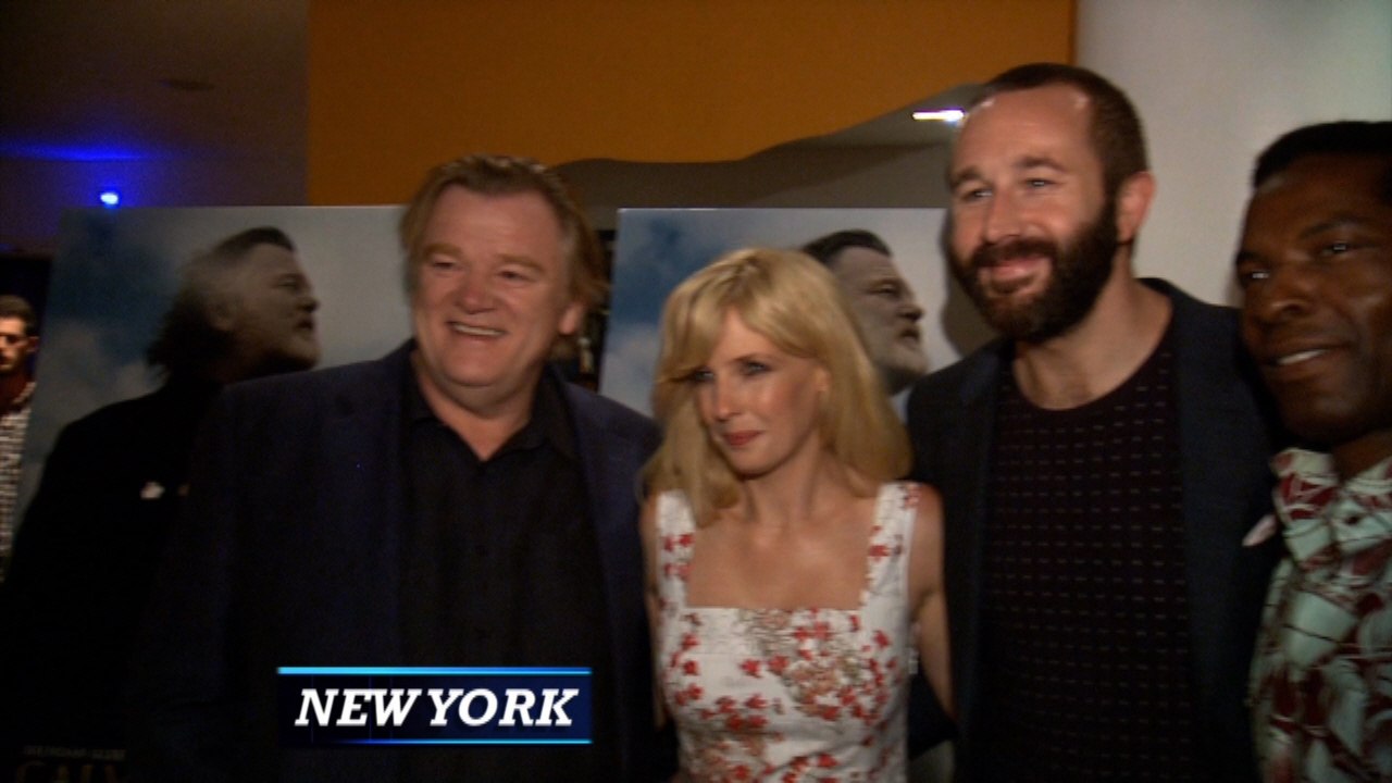 Brendan Gleeson, Kelly Reilly, Chris O'Dowd At A Screening Of 'Calvary'