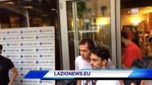 30.7.14- LULIC esce dalla clinica Paideia dopo le visite mediche