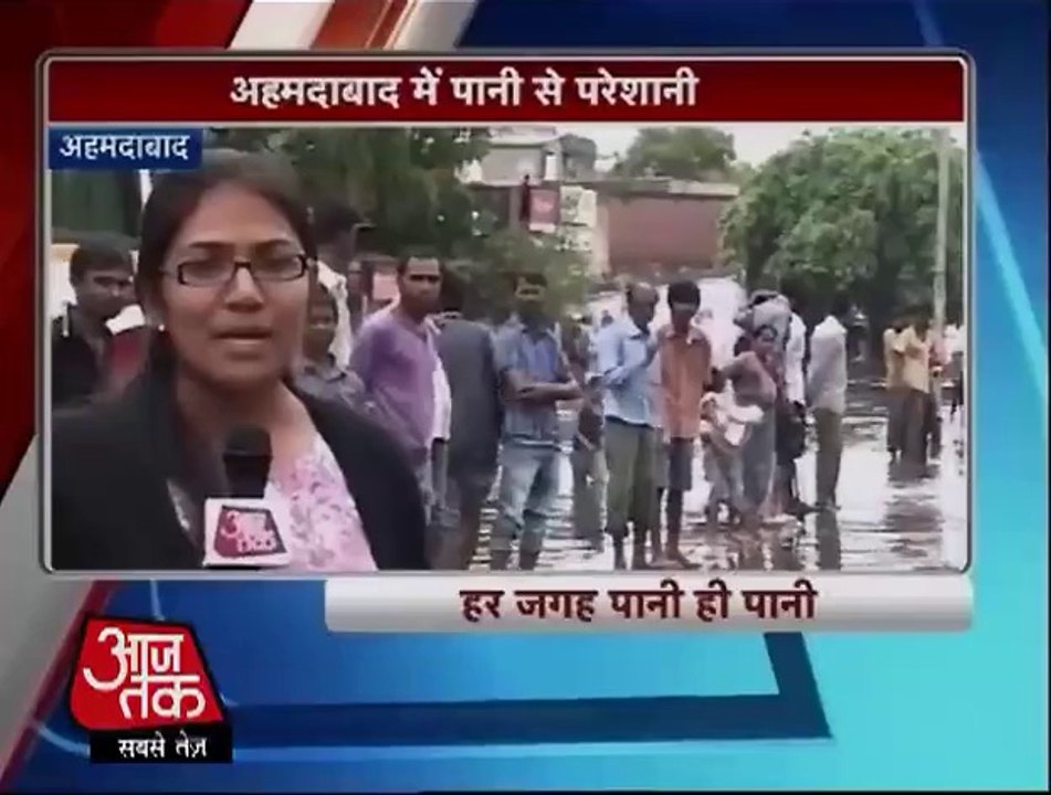 Heavy rain unsettles Ahemdabad