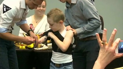 Un Américain de 6 ans retrouve le sourire