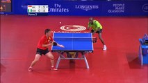 Incredible table tennis moment :  41 shot rally - Men's Singles Table Tennis - Unmissable Moments