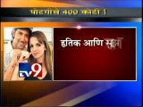 Hrithik Roshan's Wife Sussanne demands Rs 400 Crores in Alimony-TV9