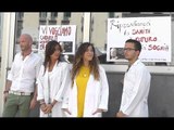 Napoli - I giovani medici occupano la sede dell'Ordine (28.07.14)