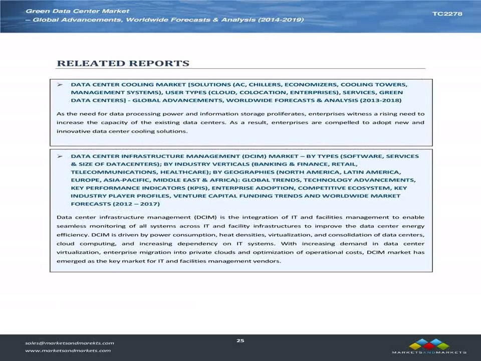 Brochure Green Data Center Market