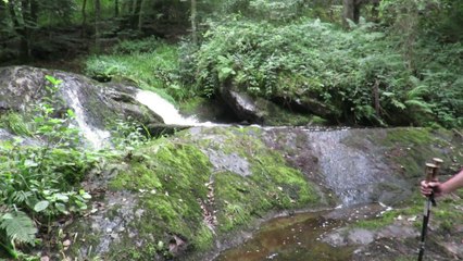 Bourganeuf, la cascade du bois aux boeufs