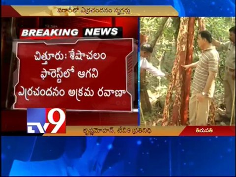 Red sanders smuggling labourers arrested