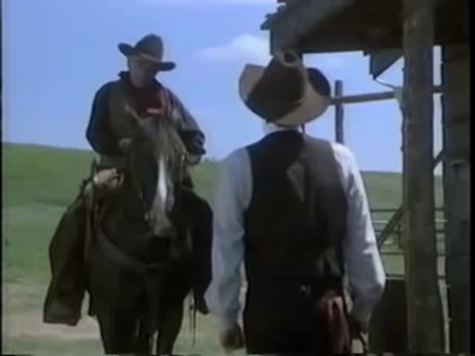JAMES DRURY (THE VIRGINIAN) as the 'Rider'  in The Virginian (2000 Movie)