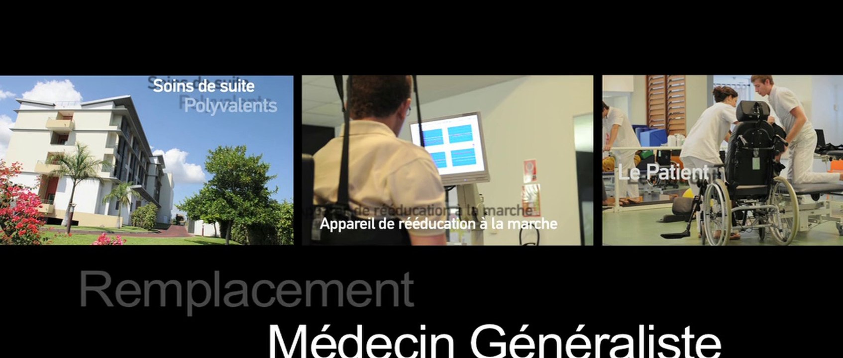 Recrutement Médecin MPR Généraliste kinésithérapeutes Réunion 974 Clinique Tamarins