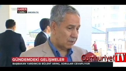 Bülent Arınç skandal kahkaha açıklamasını böyle savundu