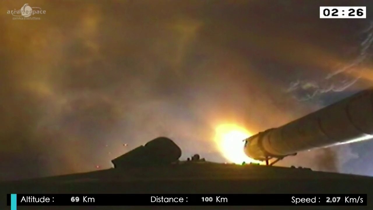 Espace: lancement réussi du cargo ravitailleur ATV vers l'ISS