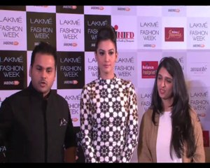 Gauahar Khan at Lakme Fashion Week
