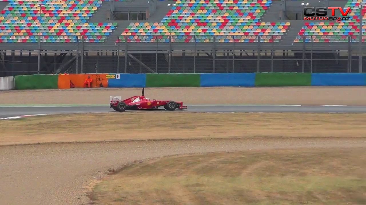 Tests F1 Magny-Cours 2012 ! Essais Ferrari / Mercedes / Force India - Rookies/Jeunes pilotes