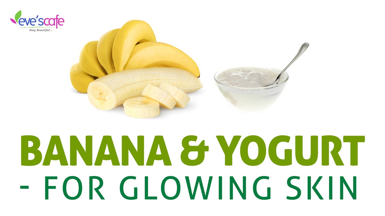 Treat Dry Skin Using Banana & Yogurt