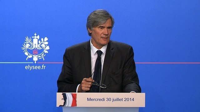 Point de presse de Stéphane Le Foll, porte-parole du Gouvernement, le mercredi 30 juillet