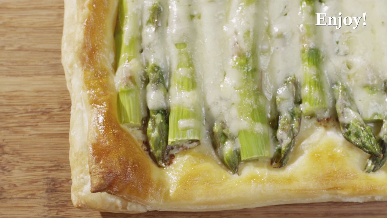 Asparagus Gruyere Tart Recipe