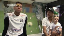 Em visita ao Santos, Neymar coloca a resenha em dia