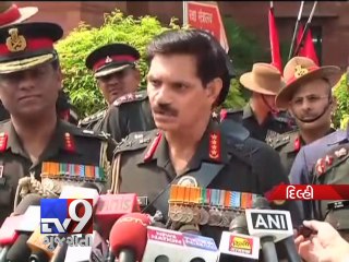 Army Chief Gen Dalbir Singh issues warning to Pakistan on first day - Tv9 Gujarati