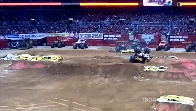 Best of Monster Truck Grave Digger _ Jumps, Crashes, Accident