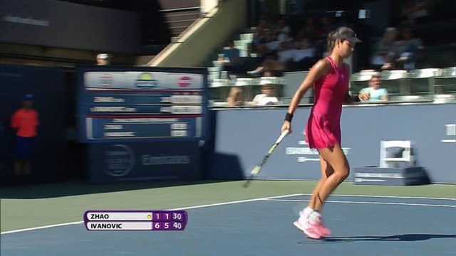 Stanford - Ivanovic, sin problemas ante Zhao