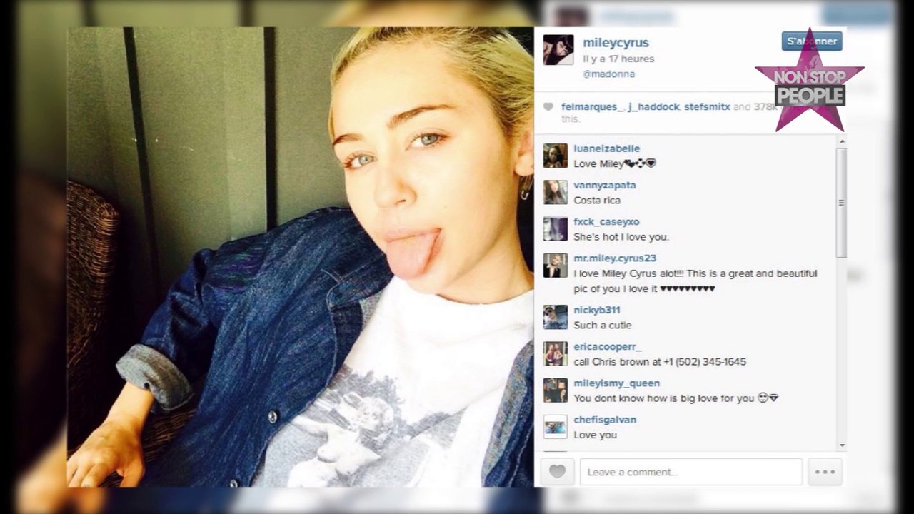 Miley Cyrus et Madonna en duo ? Le buzz sur Instagram !
