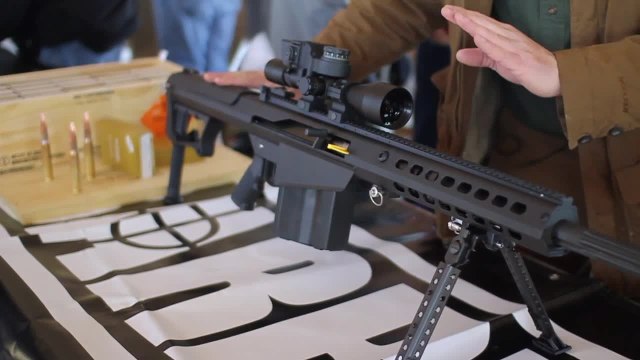 Barrett M107A1: New .50 Caliber Long-Range Rifle