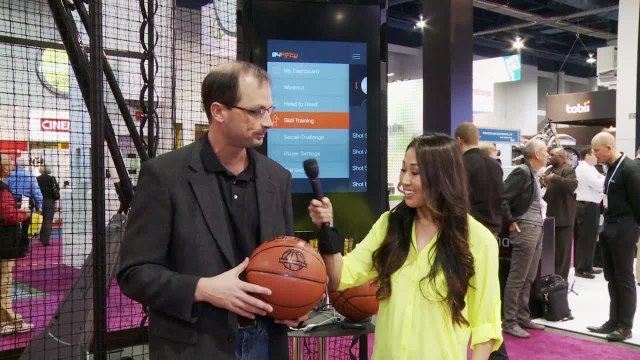 Popular Science review the InfoMotion Smart Basketball 9450 at CES 2014