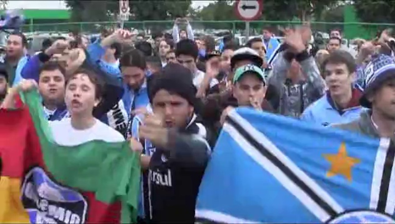 Felipão chega ao Grêmio "o campeão voltou"