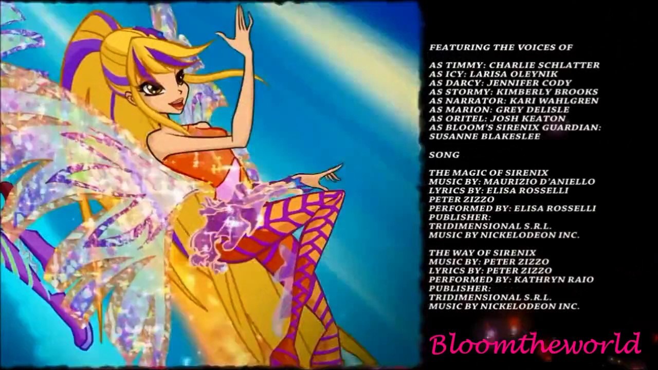 Winx Club 6. Sezon Kapanış Müziği