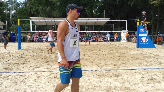 ITA vs CZE Tomatis-Ranghieri vs Kufa, R.-Tichy 2è set 1-2 (11-14)