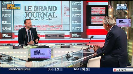 Jean-Louis Chaussade, directeur général de Suez Environnement, dans Le Grand Journal - 30/07 1/4