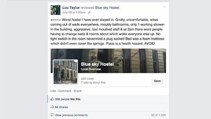 Vicious Facebook War Between Hostel Owner and Unhappy Guest Goes Viral
