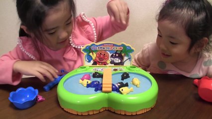 アンパンマン ピチピチさかなつりアイランド fishing toy