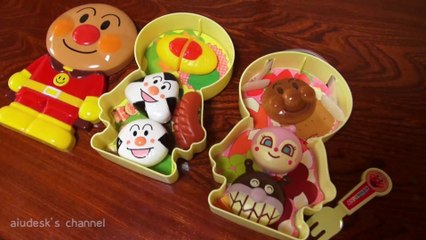 アンパンマン お弁当セット _ The Anpanman Lunch Box Toy