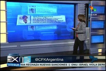 Cristina Fernández critica en Twitter a los fondos "holdouts"