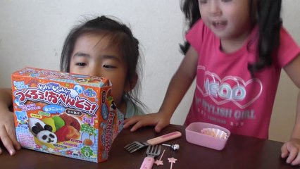 Kracie popin' cookin つくろうおべんとう Bento candy making kit