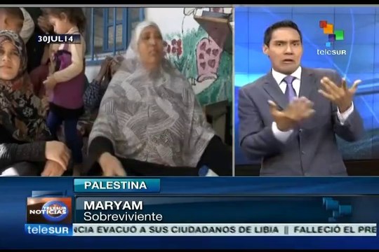 Tras ataques de Israel a edificios de ONU civiles gazatíes temen más