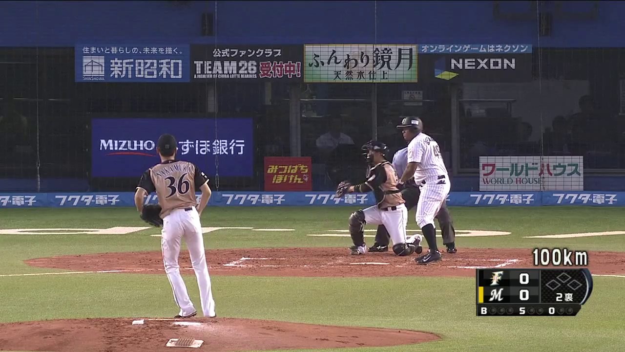 【プロ野球パ】「俺は持ってる」キューバの至宝・デスパイネが来日初打席で三塁打！  2014 07 29 M-F