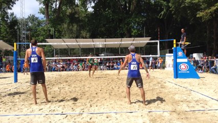 USA vs CAN Lucena-Doherty vs Hatch-Redmann 3è set 1-2 (26-28, 21-15, 16-18)