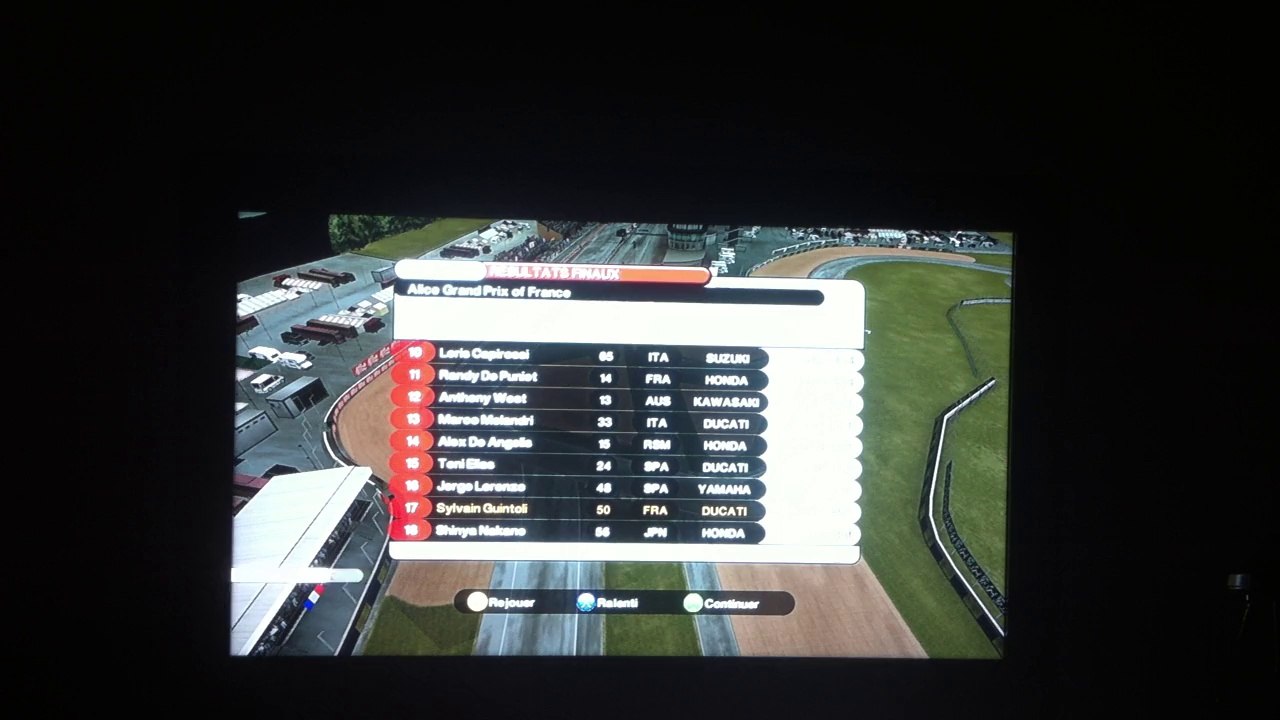 Course sur moto gp 8 ép 1