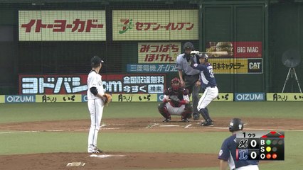 【プロ野球パ】ハフマン、先発・涌井を救うビッグプレー!!  2014 07 26 L-M